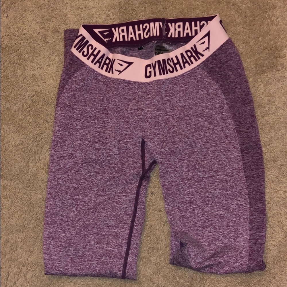 Gymshark flex dark ruby/blush nude full length